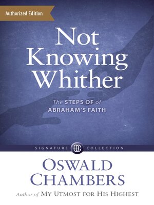 cover image of Not Knowing Whither